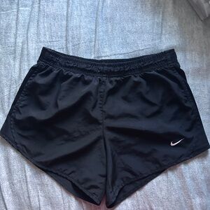 black nike shorts